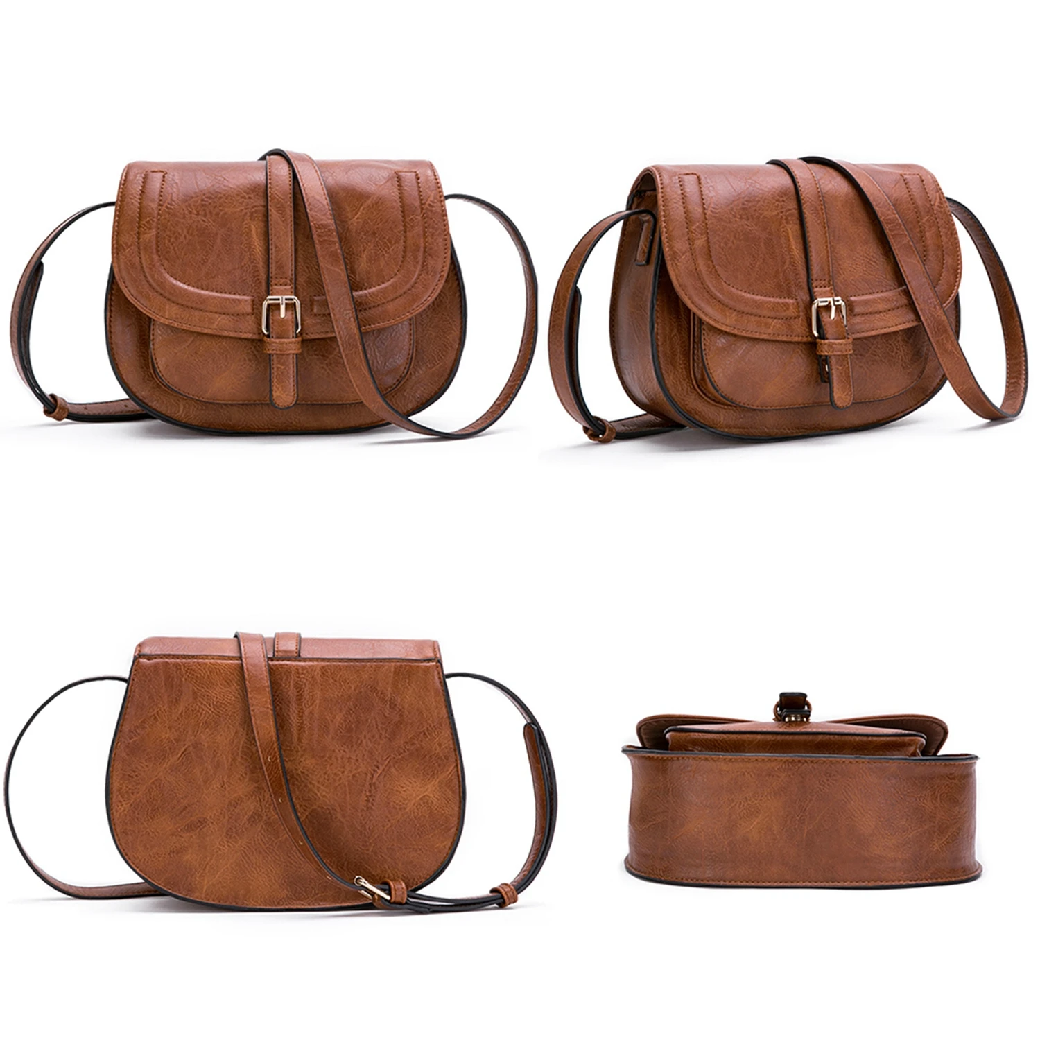 Crossbody Bags for Women Saddle Shoulder Purse and Boho Handbags with Strap Faux Leather CT20154E Crossbody Bags for Women Saddle Shoulder Purse and Boho Handbags with Strap Faux Leather CT20154E