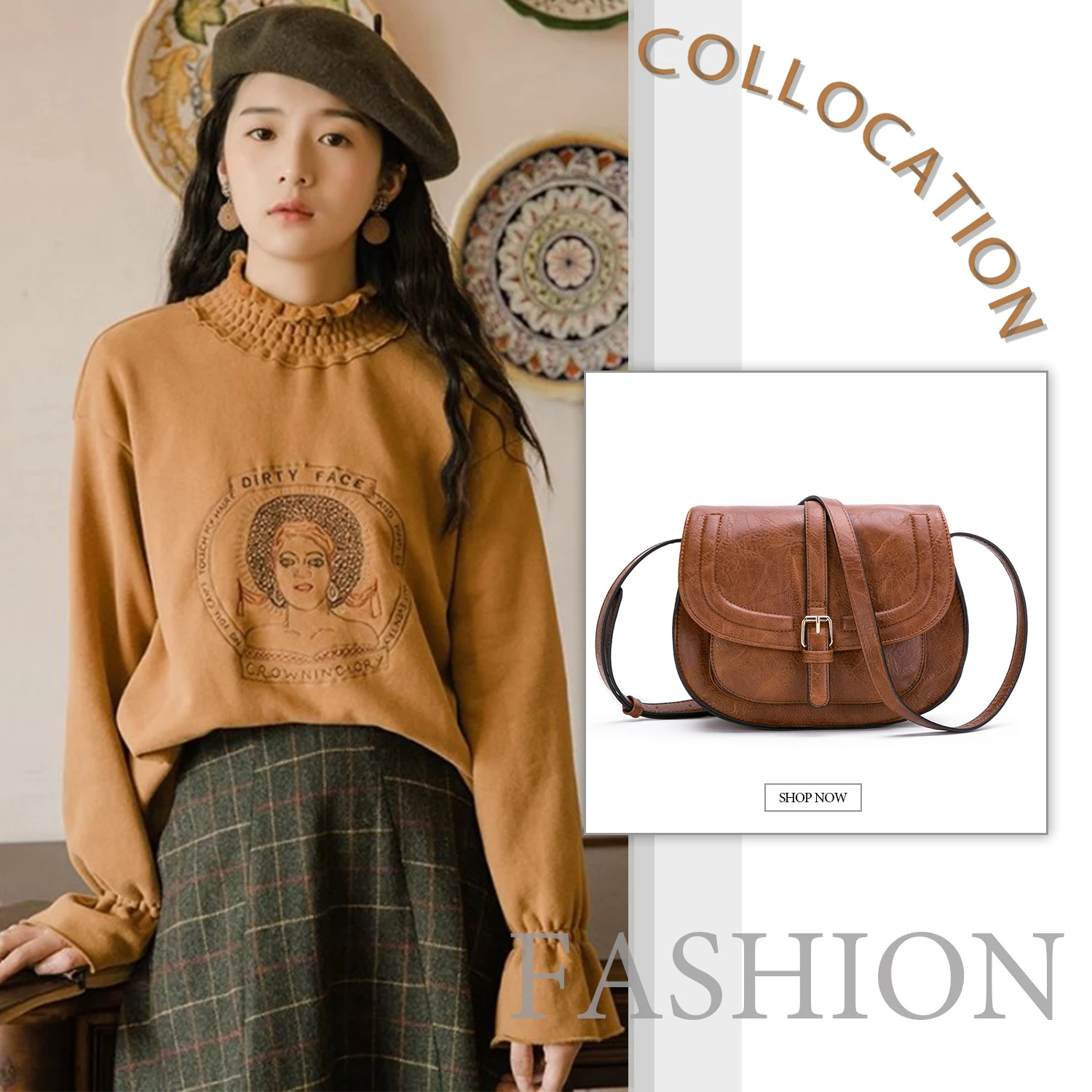 Crossbody Bags for Women Saddle Shoulder Purse and Boho Handbags with Strap Faux Leather CT20154E Crossbody Bags for Women Saddle Shoulder Purse and Boho Handbags with Strap Faux Leather CT20154E