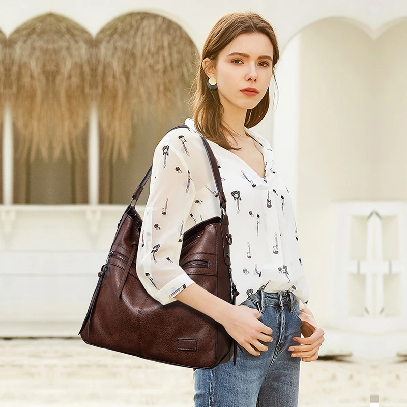 Women Handbags Female Designer Brand Shoulder Bags for Travel Weekend Outdoor Feminine Bolsas Leather Large Messenger bag Winter Women Handbags Female Designer Brand Shoulder Bags for Travel Weekend Outdoor Feminine Bolsas Leather Large Messenger bag Winter