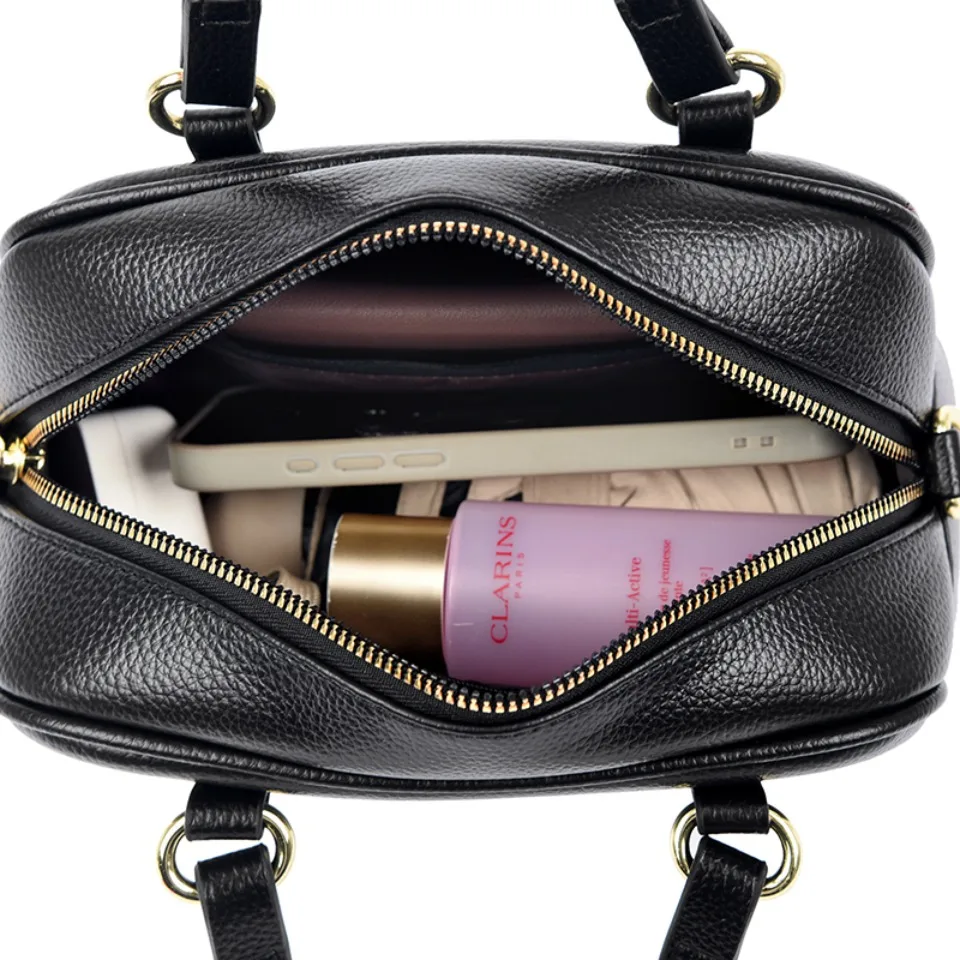 Quality Soft Leather Purses Fashion Small Women Shoulder Messenger Bag Wear-resistant Tote Bag Luxury Ladies Handbag Sac A Main Quality Soft Leather Purses Fashion Small Women Shoulder Messenger Bag Wear-resistant Tote Bag Luxury Ladies Handbag Sac A Main