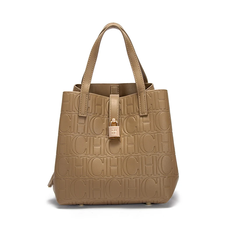 Classic Simple Solid Color Women’s New 2024 Large Capacity Handbag Letter Element Women’s Handbag Classic Simple Solid Color Women's New 2024 Large Capacity Handbag Letter Element Women's Handbag