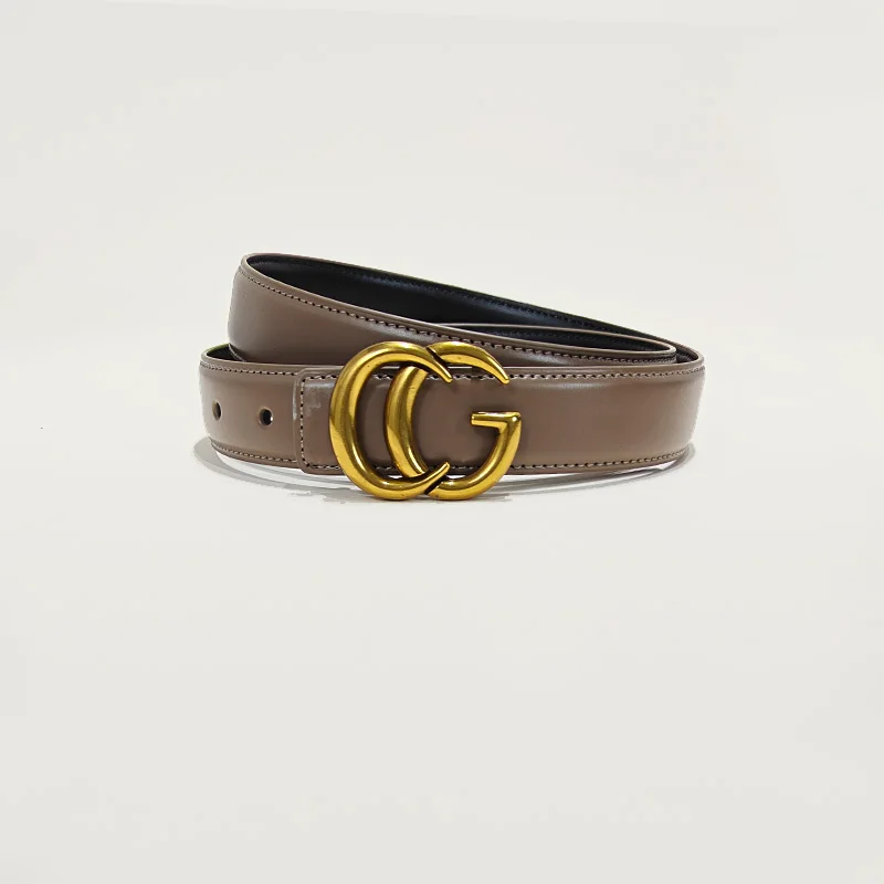 High-end Luxury Designer Brands Real genuine Cowhide Leather Belt for Women CG Bucket Elegant Belt Female Jeans Waistband High-end Luxury Designer Brands Real genuine Cowhide Leather Belt for Women CG Bucket Elegant Belt Female Jeans Waistband