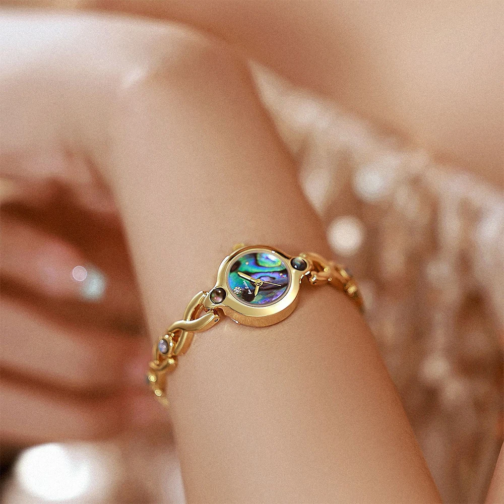 Bee Sister Ladies Watches Luxury Waterproof Fashionable Wristwatch Elegant Temperament Round Dial Quartz Retro Watch Woman Gift Bee Sister Ladies Watches Luxury Waterproof Fashionable Wristwatch Elegant Temperament Round Dial Quartz Retro Watch Woman Gift