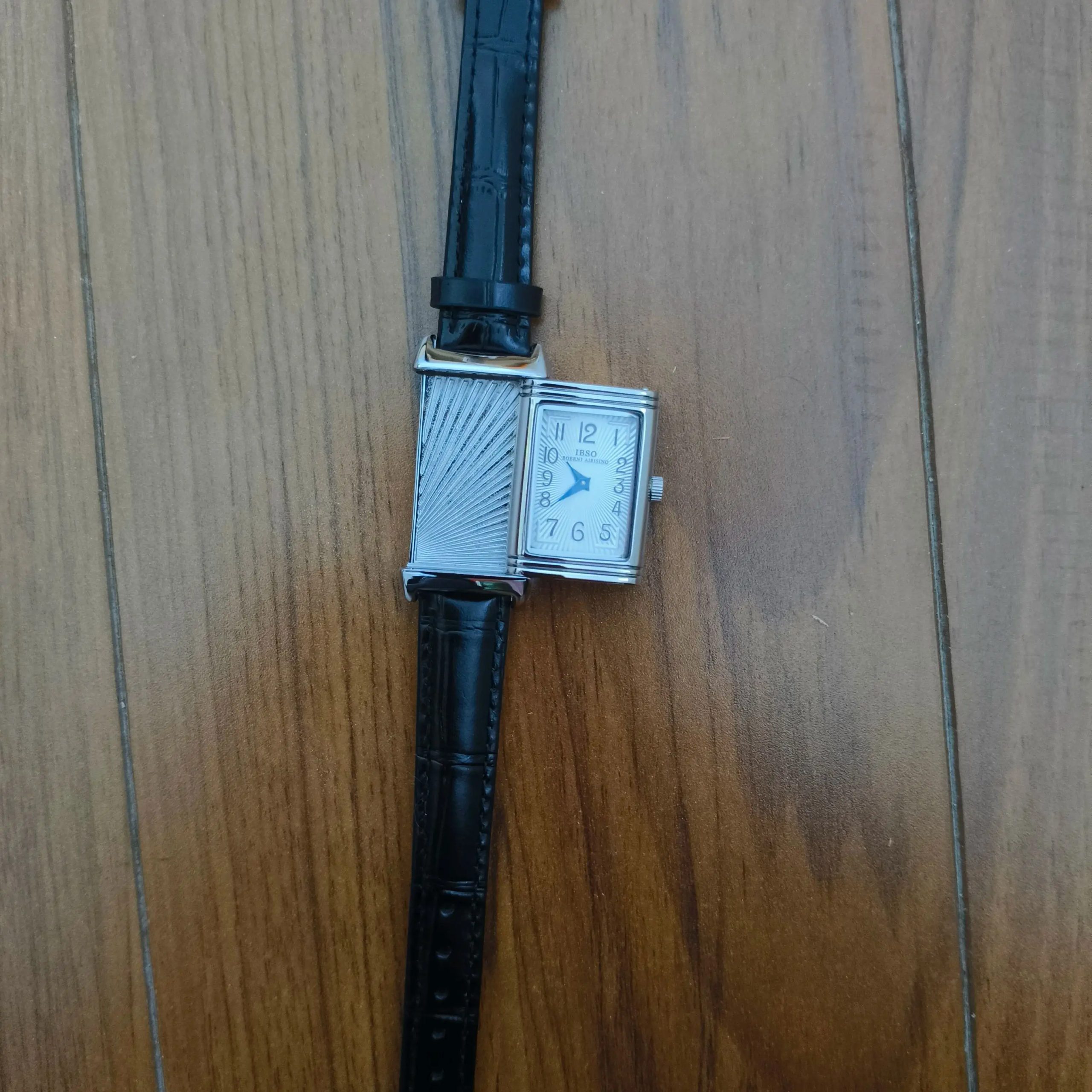 2025 Hot Sale Retro Niche Temperament Slide Design Leather Quartz Square Exquisite and Versatile Digital Watch 21mm 2025 Hot Sale Retro Niche Temperament Slide Design Leather Quartz Square Exquisite and Versatile Digital Watch 21mm