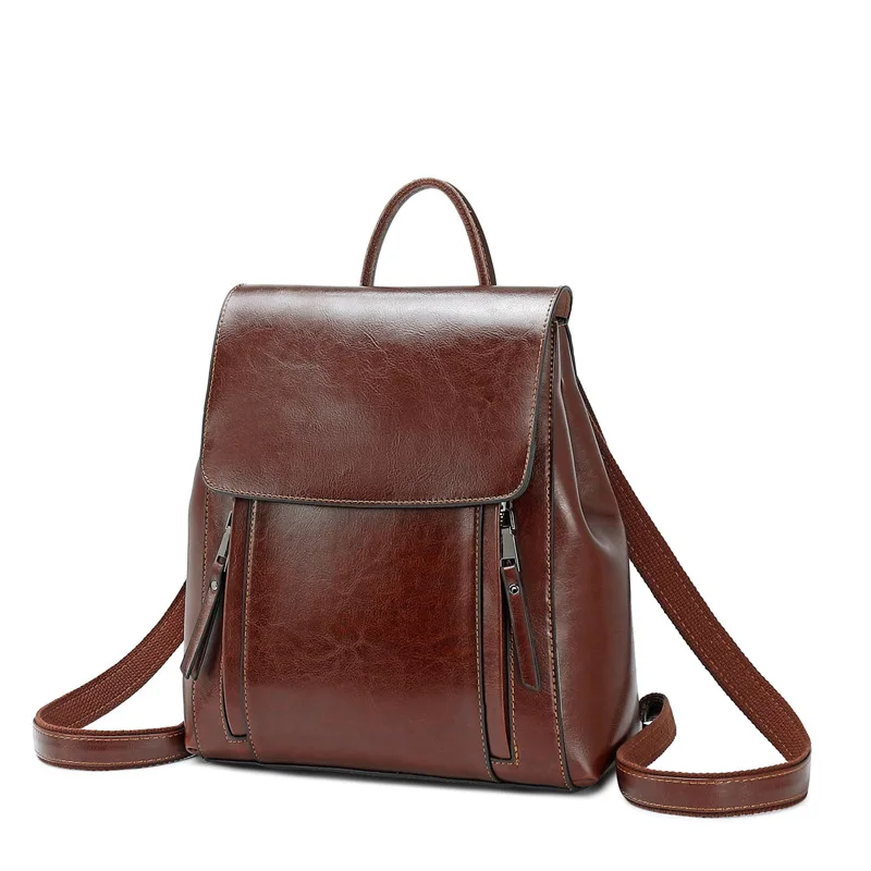 Women Backpack Cross body Shoulder Bag Genuine Leather Girls School Female Natural Skin Book Laptop Rucksack Messenger Bags Women Backpack Cross body Shoulder Bag Genuine Leather Girls School Female Natural Skin Book Laptop Rucksack Messenger Bags