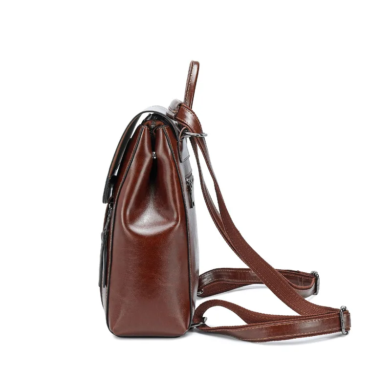 Women Backpack Cross body Shoulder Bag Genuine Leather Girls School Female Natural Skin Book Laptop Rucksack Messenger Bags Women Backpack Cross body Shoulder Bag Genuine Leather Girls School Female Natural Skin Book Laptop Rucksack Messenger Bags