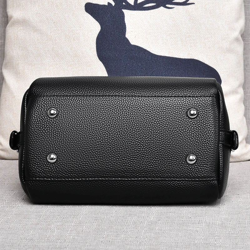 Fashion Genuine Leather Crossbody Bag Women Top Grain Handmade Shoulder Purse Cowhide Ladies Tote Handbag For Casual Daily Gift Fashion Genuine Leather Crossbody Bag Women Top Grain Handmade Shoulder Purse Cowhide Ladies Tote Handbag For Casual Daily Gift