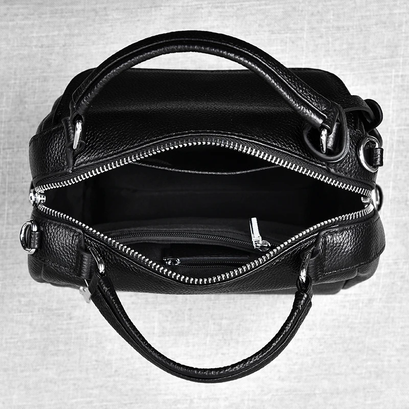 Fashion Genuine Leather Crossbody Bag Women Top Grain Handmade Shoulder Purse Cowhide Ladies Tote Handbag For Casual Daily Gift Fashion Genuine Leather Crossbody Bag Women Top Grain Handmade Shoulder Purse Cowhide Ladies Tote Handbag For Casual Daily Gift